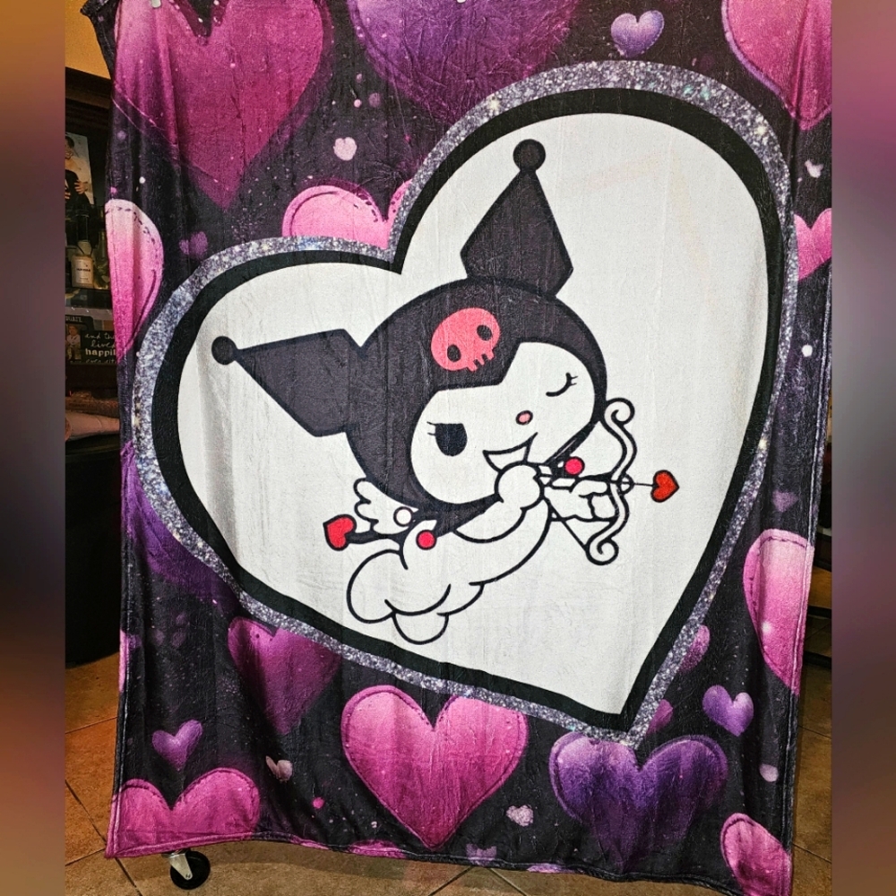 Kuromi blanket